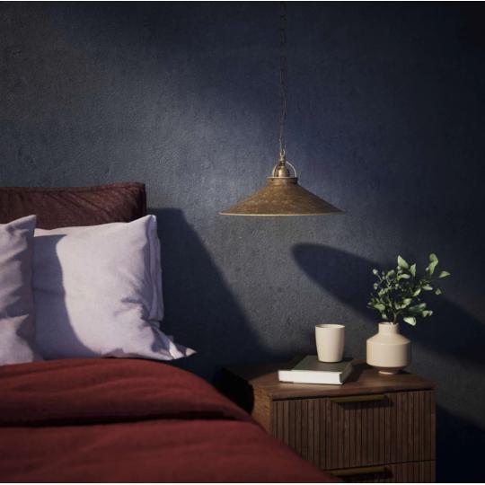 vintage rez haloszoba lancos fuggesztek ebedlo konyha vilagitas rusztikus antikolt rez videki paraszthaz lampak ghidini lameridiana lakberendezesi bolt balaton.jpg